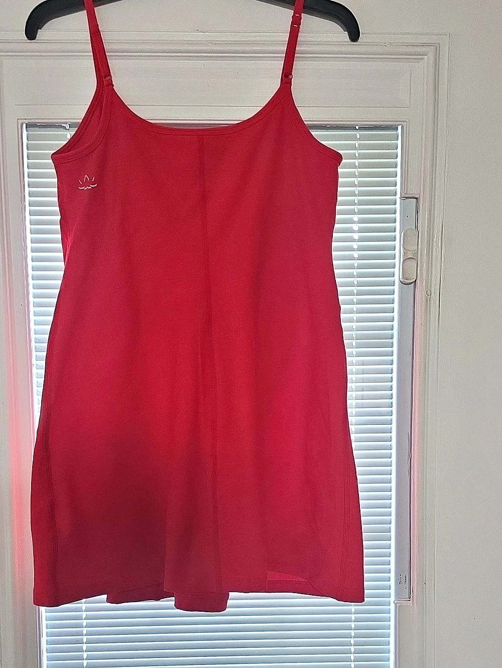Beyond Yoga Red Mini Slip Dress Size Medium Like New